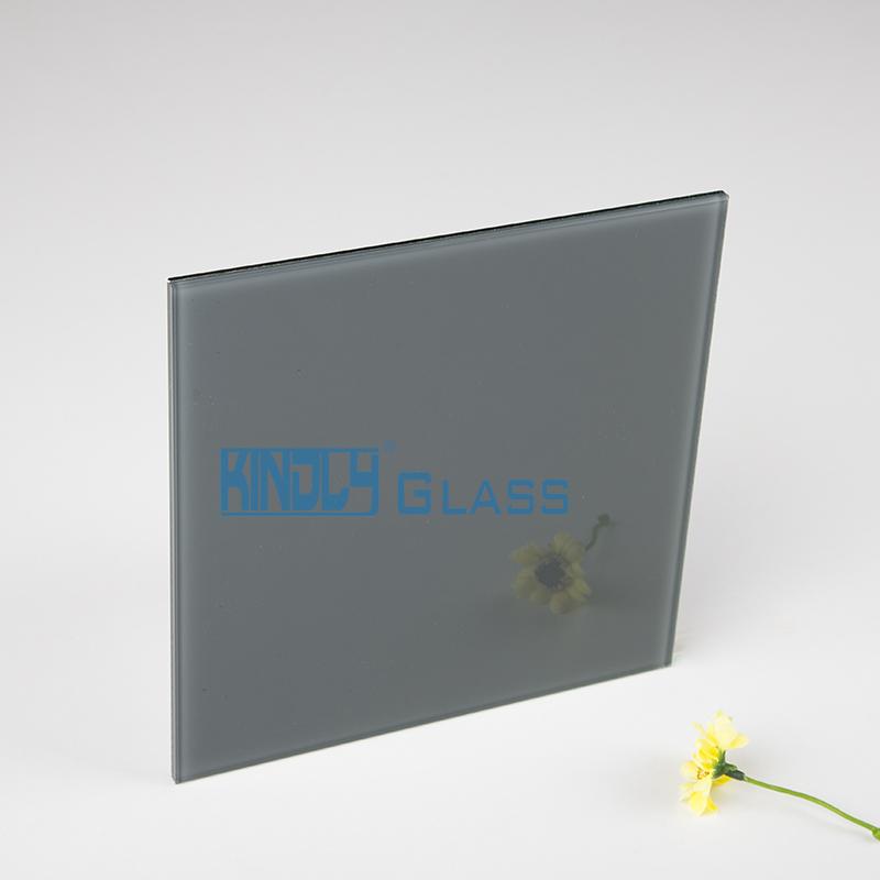 Black Opaque Laminated Glass 